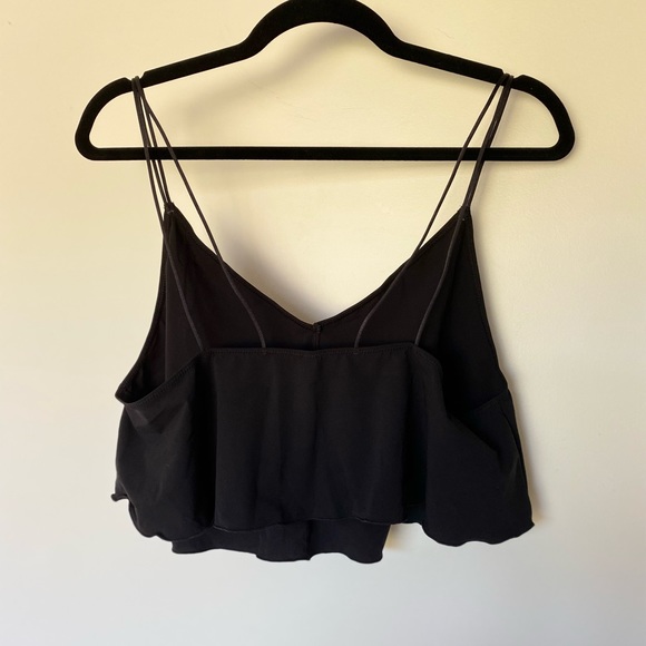 Blush Black Cropped Camisole - Picture 4 of 6